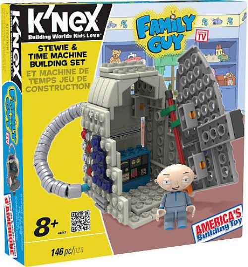 familysanセット KNEX Family Guy Stewie Time Machine Set 44043 - ToyWiz