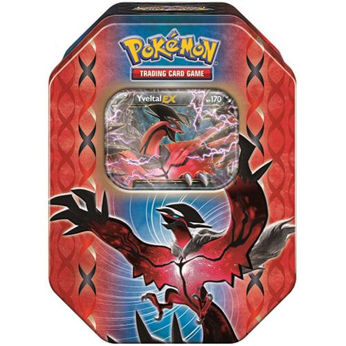 Pokemon 2014 Black White Legends of Kalos Yveltal Tin Set Pokemon