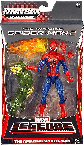 The amazing spider hot sale man 2 figure