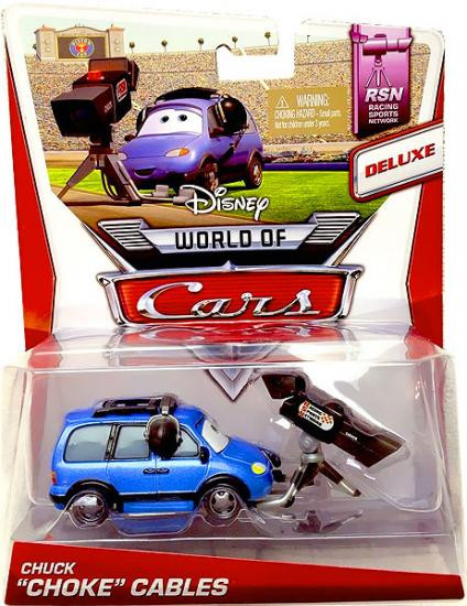 CHUCK CHOKE CABLES カーズ ミニカー Disney Pixar Cars The World of Cars Series 2 Chuck Choke