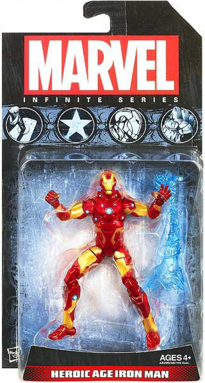 Figurine de combat Iron Man Avengers - Hasbro