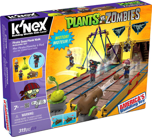 KNEX Plants vs. Zombies Pirate Seas Plank Walk Set 53444