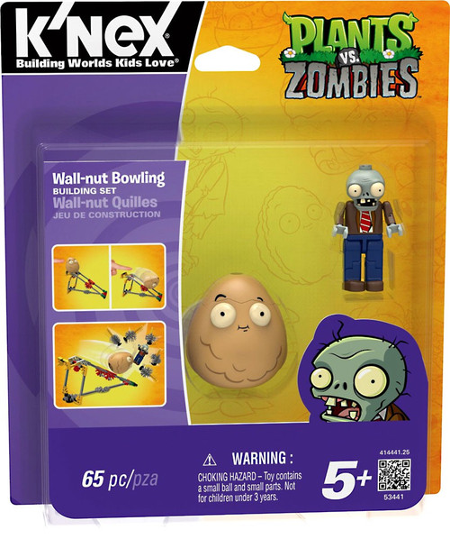 KNEX Plants vs. Zombies Wall-Nut Bowling Set 53441 - ToyWiz