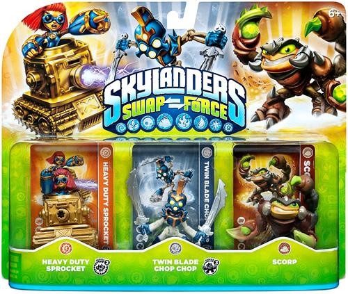 Skylanders Swap Force TWIN Blade Chop Chop Action Figure PS3 PS4 WII XBOX-NUOVO! 
