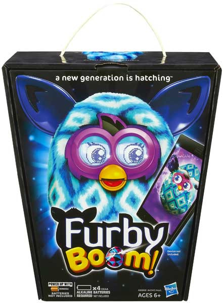 Furby Boom Blue Diamonds Figure Hasbro Toys - ToyWiz