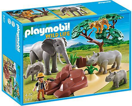 Playmobil Wild Life African Savannah with Animals Set 5417 - ToyWiz
