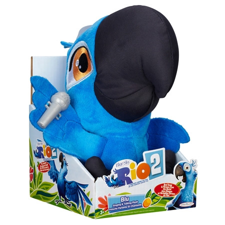 Rio 2 Jewel 8 Singing Talking Plush Stuffed Animal Doll JAKKS