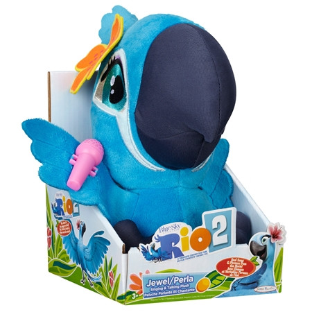 Rio 2 Jewel 8 Singing Talking Plush Stuffed Animal Doll JAKKS