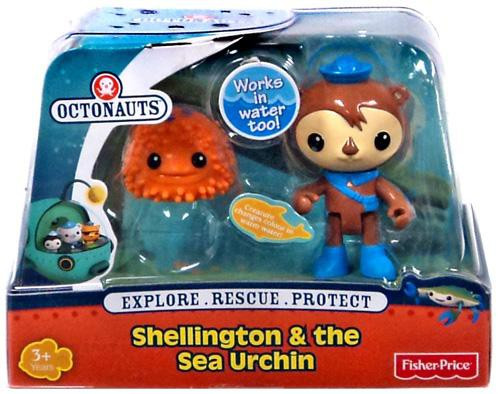 Fisher Price Octonauts Shellington The Sea Urchin Figure Set - ToyWiz