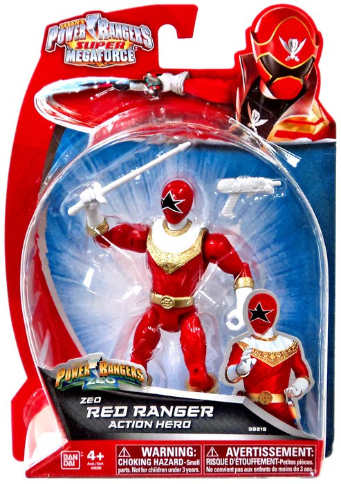 Power Rangers Super Megaforce ZEO Red Ranger Action Hero Action
