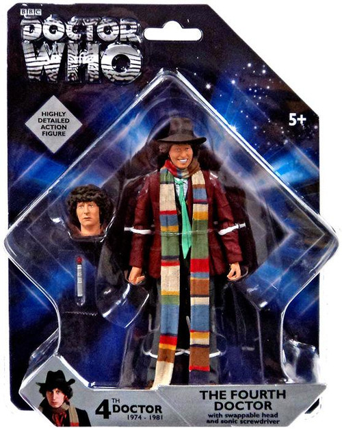 Doctor Who The Fourth Doctor 5 Action Figure Underground Toys - ToyWiz