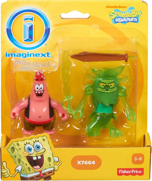 Fisher Price Spongebob Squarepants Imaginext Patrick The Flying