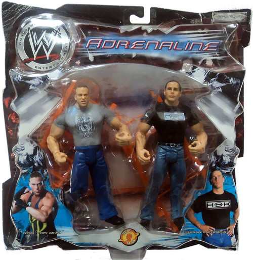 WWE Wrestling Adrenaline Shawn Michaels Rob Van Dam Action Figure