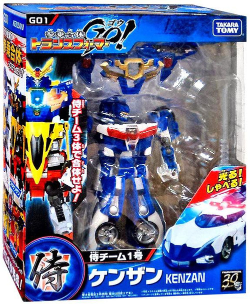 Transformers Japanese GO Kenzan Action Figure G01 Takara Tomy - ToyWiz
