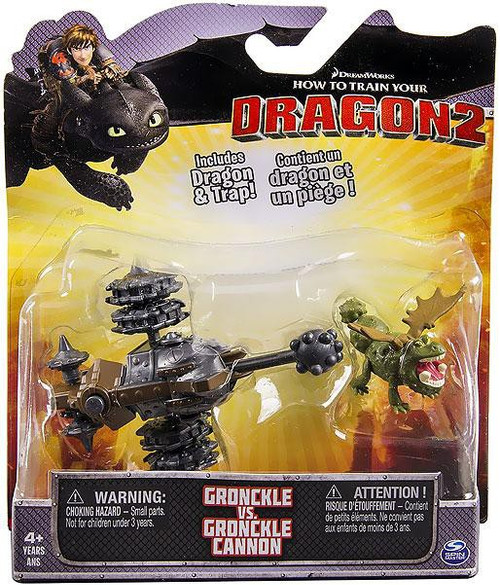 How to Train Your Dragon 2 Gronckle vs. Gronckle Cannon Action Figure 2