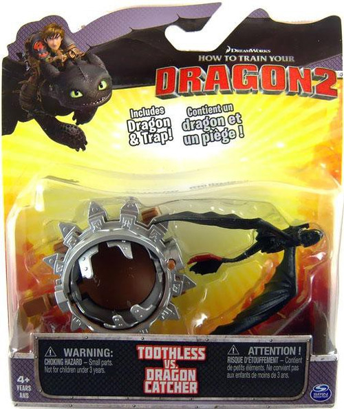 How to Train Your Dragon 2 Toothless vs. Dragon Catcher Action