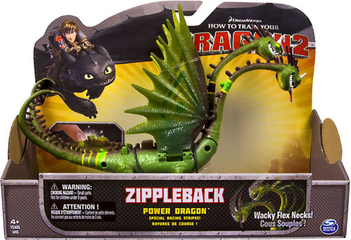 How to Train Your Dragon 2 Power Dragons Zippleback Action Figure