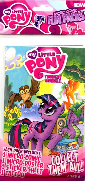 My Little Pony Fun Packs Twilight Sparkle Micro Comic Book Fun Pack IDW  Publishing - ToyWiz