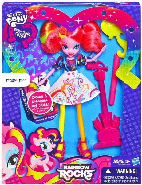 My Little Pony Equestria Girls Rainbow Rocks Deluxe Pinkie Pie 9