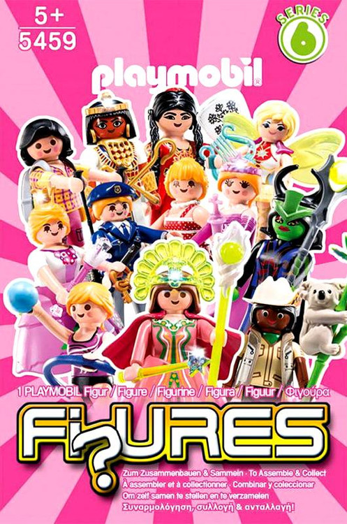 Playmobil Figures Series 6 Pink Mystery Pack - ToyWiz