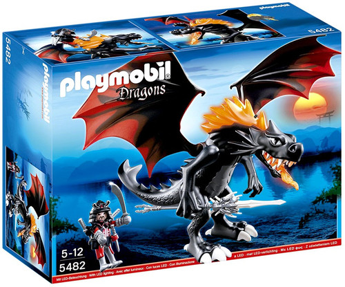 Playmobil Dragons Lightning Dragon with Warrior Set 5465 - ToyWiz