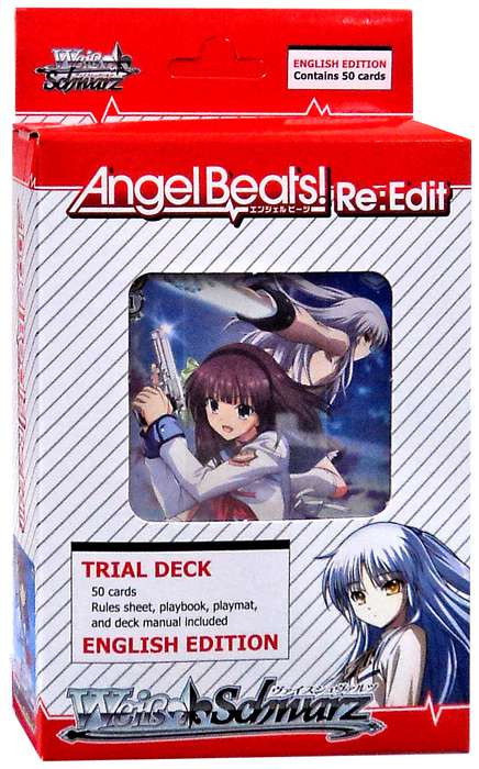 weiss schwarz angel beats booster box Boxes angel beats card sleeves Sleeves](USED)