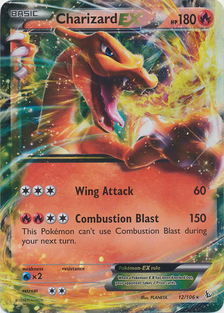 Pokemon X Y Evolutions Single Card Ultra Rare M Charizard EX 13 - ToyWiz