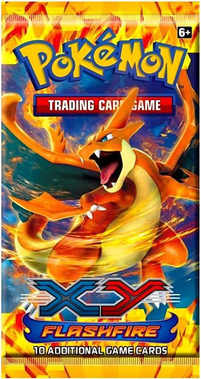 Pokemon XY Flashfire Booster Pack Online TCG Code - Email Delivery!