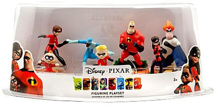 Disney Pixar Incredibles Incredibles Exclusive 7-Piece PVC Figure