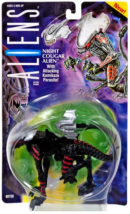 Aliens Night Cougar Alien 5 Action FIgure Kenner - ToyWiz