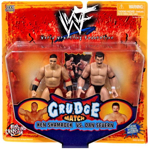 WWE Wrestling WWF Grudge Match Ken Shamrock vs. Dan Severn Action