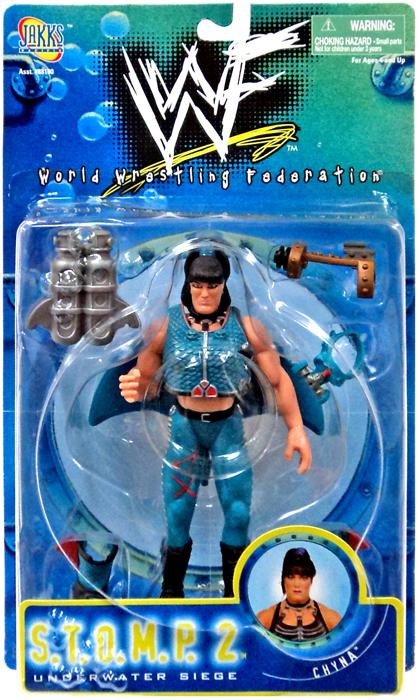 『WWF』フィギュア WWE Wrestling WWF S.T.O.M.P. Underwater Seige Series 2 Chyna