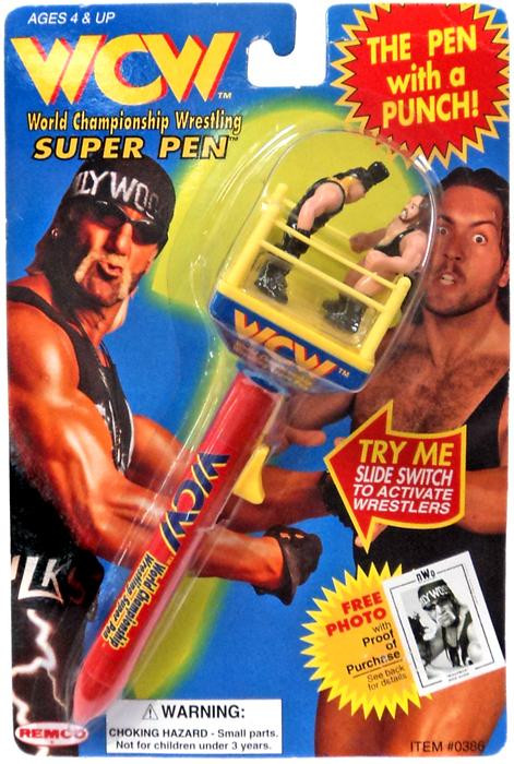 WWE Wrestling WCW Super Pen Remco - ToyWiz