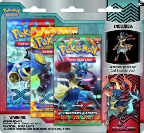 Pokemon Trading Card Game XY Charizard X, Charizard Y Lucario Mega Evolution  Pin Set Pokemon USA - ToyWiz