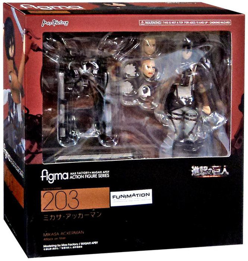 figma 203 ミカサ・アッカーマン Amazon.com: figma 進撃の巨人 ミカサ・アッカーマン (二次出荷