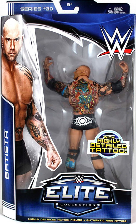 WWE Wrestling Elite Collection Series 30 Batista 6 Action