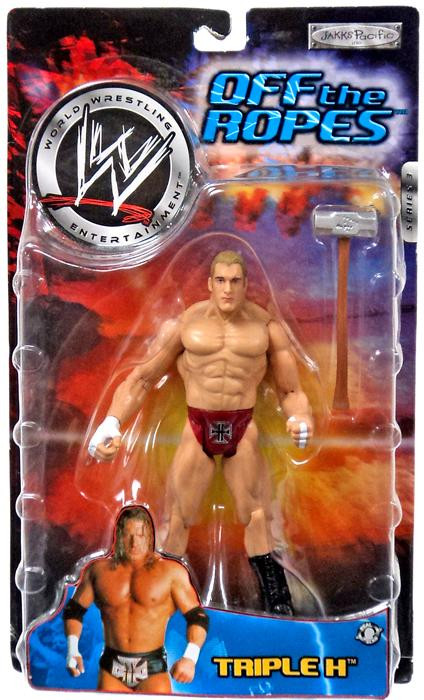 WWE Wrestling Off the Ropes Series 3 Triple H 6 Action Figure