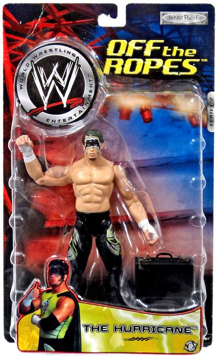 WWE Wrestling Off the Ropes Series 2 The Hurricane 6 Action Figure ...