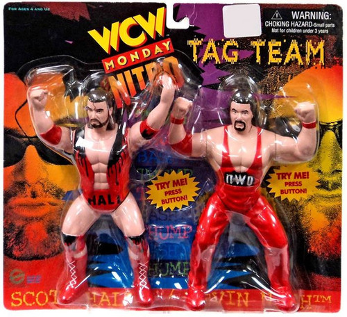 WWE Wrestling WCW Monday Nitro Tag Team Scott Hall Kevin