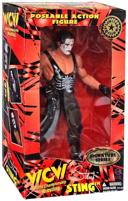 WWE Wrestling WCW Signature Series Sting Deluxe Action Figure