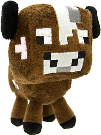 minecraft papercraft baby cow