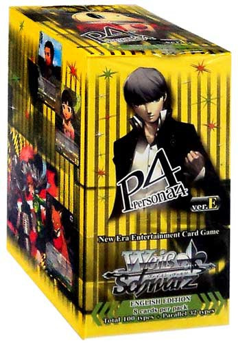 Weiss Schwarz Trading Card Game Persona 4 Booster Box 20 Packs BushiRoad -  ToyWiz