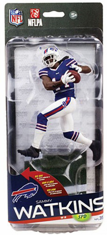 Mcfarlane Toys Nfl Buffalo Bills Sports Picks Series 35 Sammy Watkins Exclusive Action Figure Toywiz - buffalo bills uniform roblox