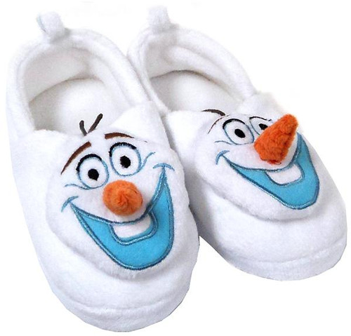 Disney Frozen Olaf Slippers Exclusive Size 78 - ToyWiz