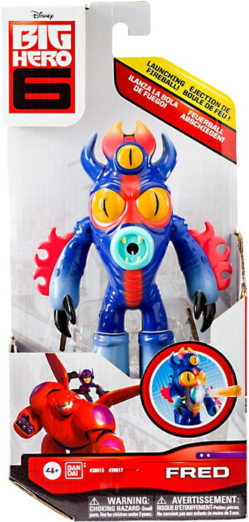 Disney Big Hero 6 Fred 6 Action Figure Bandai America - ToyWiz