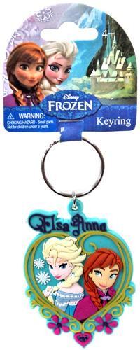 Frozen Character Keychains Disney Frozen Anna Elsa Keychain Monogram - ToyWiz