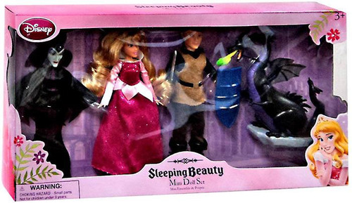 Disney Sleeping Beauty Sleeping Beauty Mini Doll Set Exclusive 5 Doll Set -  ToyWiz