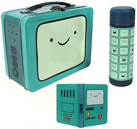 Adventure Time BMO Exclusive Tin Tote Gift Set Bif Bang Pow - ToyWiz