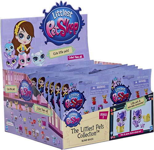 Littlest Pet Shop, Pet Hideouts, 2015 Wave 2, Blind Bag (6 pack)