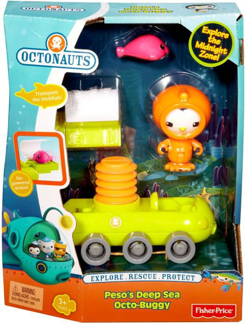 Fisher Price Octonauts Pesos Deep Sea Octo-Buggy Vehicle Figure